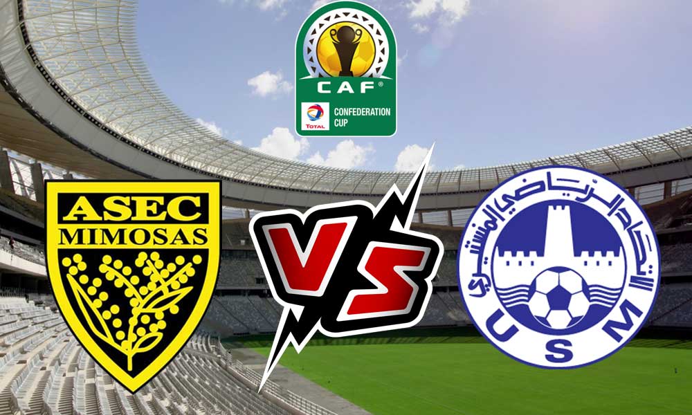 مشاهدة مباراة الاتحاد المنستيري و أسيك ميموزا بث مباشر 2023-04-23 Monastir vs ASEC Mimosas