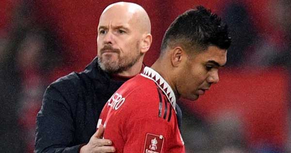 كاسيميرو يكشف ما أثار إعجابه بشأن إريك تن هاج