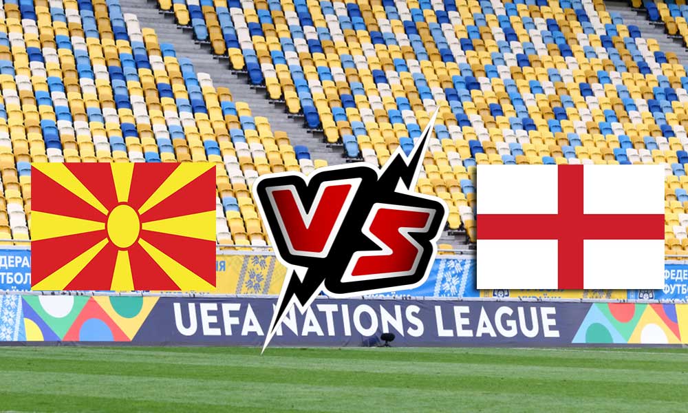 مشاهدة مباراة إنجلترا و مقدونيا الشمالية بث مباشر 2023-06-19 England vs North Macedonia
