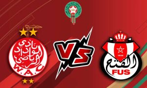 مشاهدة مباراة الوداد الرياضي و الفتح الرياضي بث مباشر 2024-02-07 FUS Rabat vs Wydad Casablanca