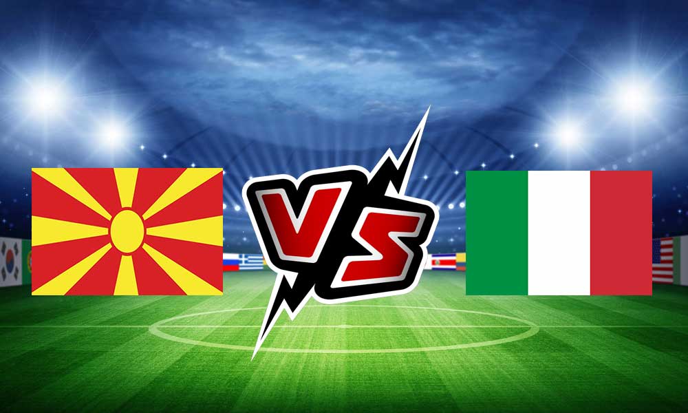 مشاهدة مباراة إيطاليا و مقدونيا الشمالية بث مباشر 2023-09-09 North Macedonia vs Italy