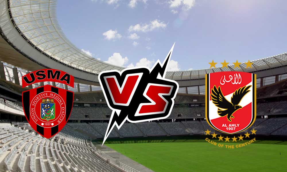 مشاهدة مباراة الأهلي و إتحاد الجزائر بث مباشر 2023-09-15 Al ahly Vs Usma