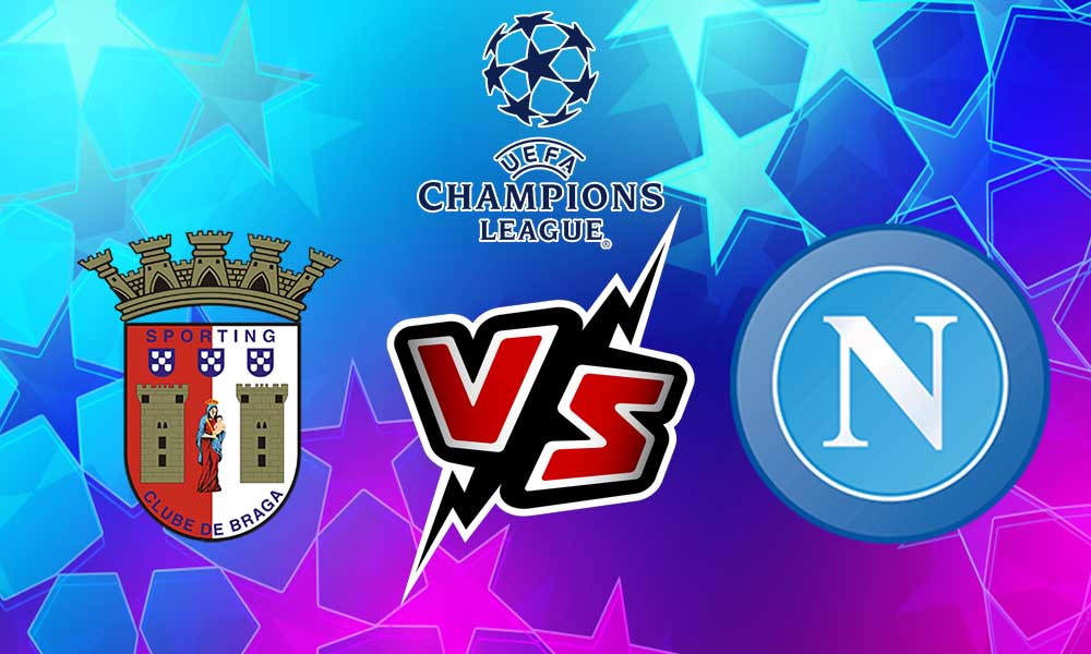 مشاهدة مباراة نابولي و سبورتينغ براغا بث مباشر 2023-12-12 Napoli vs Sporting Braga