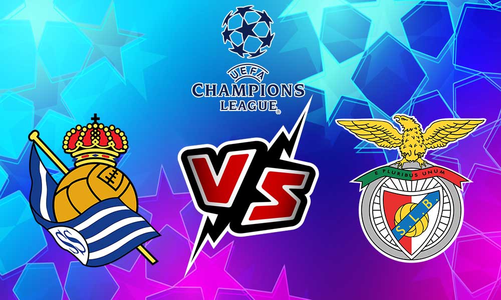 مشاهدة مباراة بنفيكا و ريال سوسييداد بث مباشر 2023-11-08 Real Sociedad vs Benfica