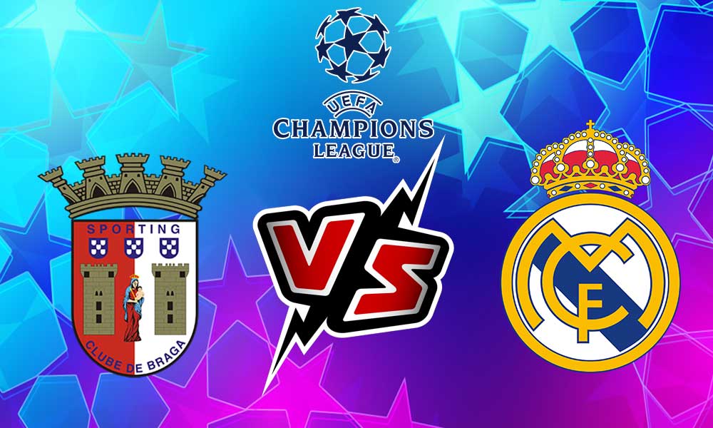 مشاهدة مباراة ريال مدريد و سبورتينغ براغا بث مباشر 2023-11-08 Real Madrid vs Sporting Braga