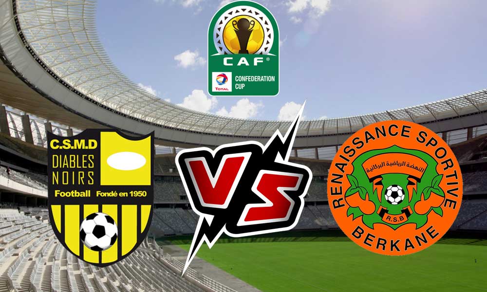مشاهدة مباراة نهضة بركان و ديابل نوار بث مباشر 2023-12-10 RSB Berkane vs Diables Noirs