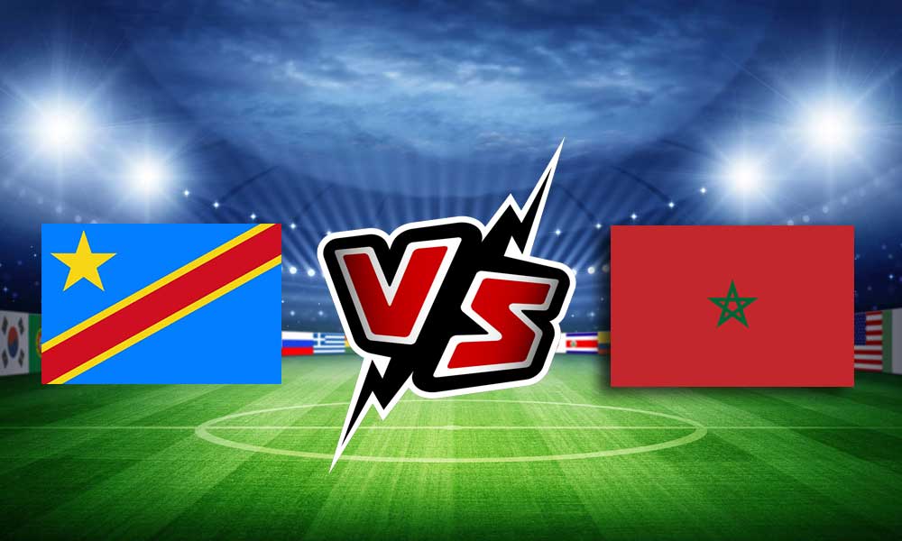مشاهدة مباراة المغرب و جمهورية الكونغو بث مباشر 2024-01-21 Morocco vs Congo DR